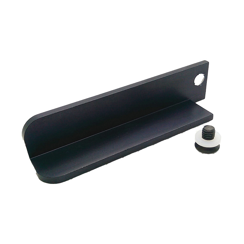 Lever, Knee, Flag, Black