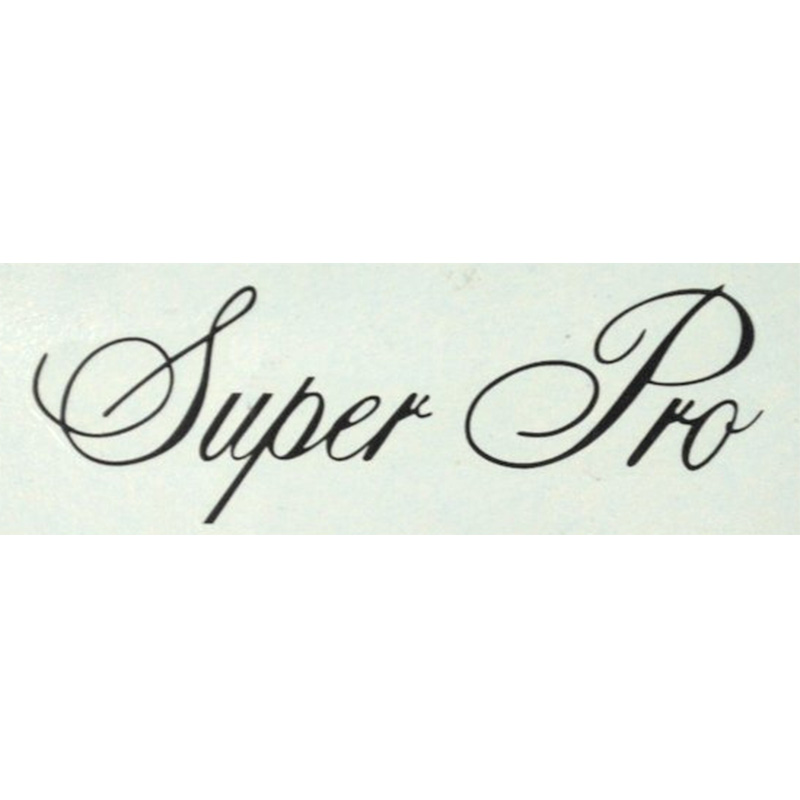 Decal, Super Pro, Black