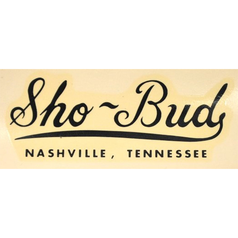 Decal, Logo, Sho~Bud, Black