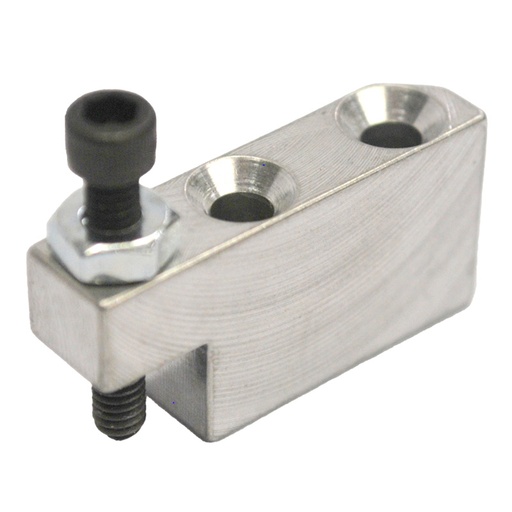 [01-062] Bracket, Stop, Overhung, Short, Countersunk