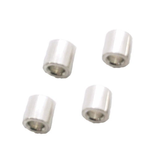 [05-067P] Spacer, Rod, Raise, Aluminum, 1/4", 4 pc