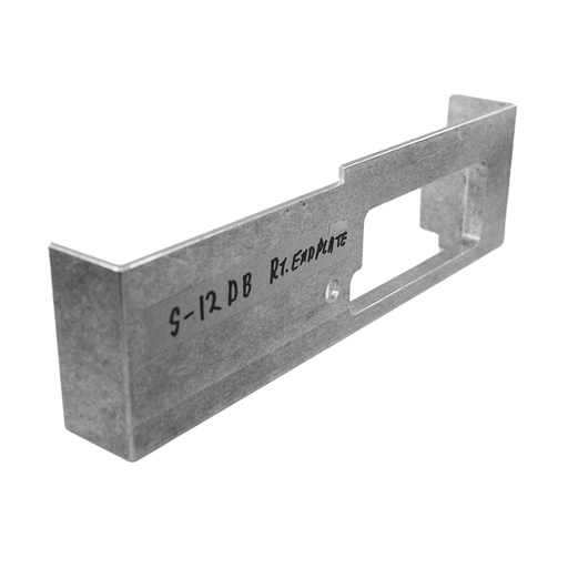 [14-012] End Plate, Right, SD12, Unpolished
