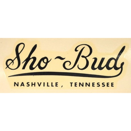 [01-116] Decal, Logo, Sho~Bud, Black