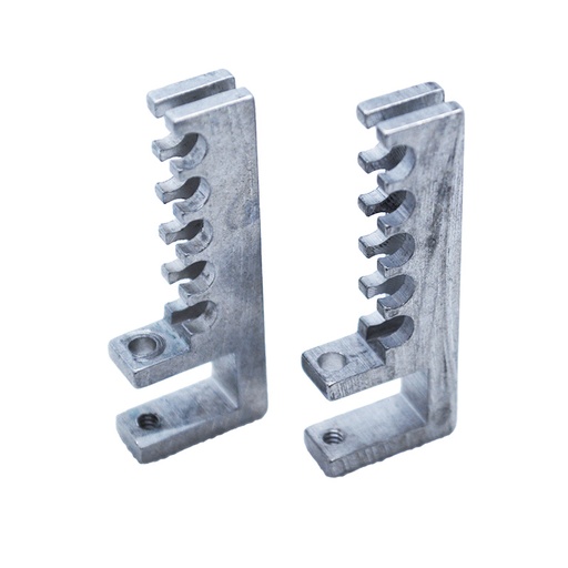 [14-117P] Pull, Rod, Dog Bone, 3/8" Sq, 5 Hole